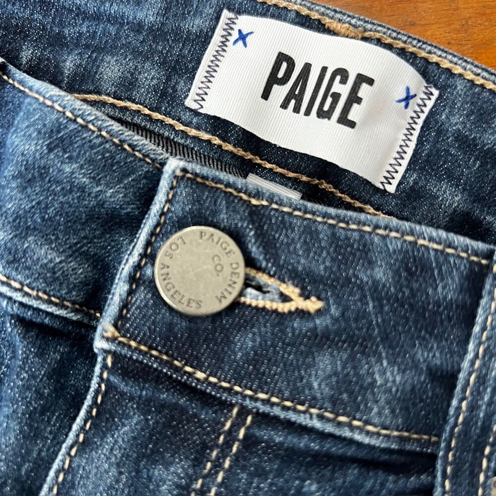 Paige Verdugo Ankle Womens Size 27 Dark Jeans - Picture 9 of 9